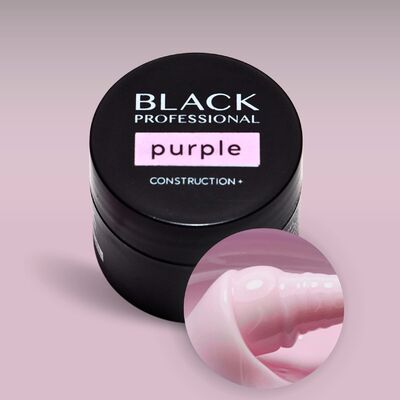 Black Professional Гель конструирующий Construction Purple