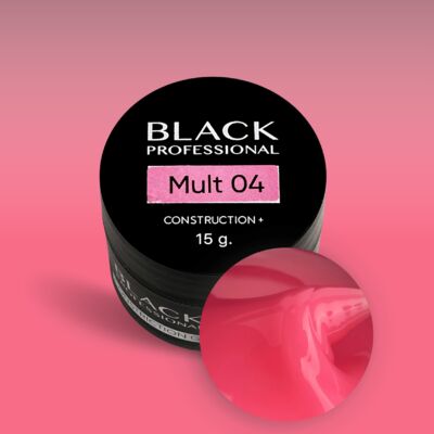 Black Professional Гель конструирующий Construction Mult 04