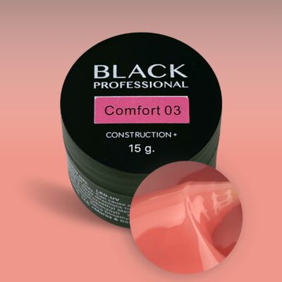 Black Professional Гель конструирующий Construction Comfort 03