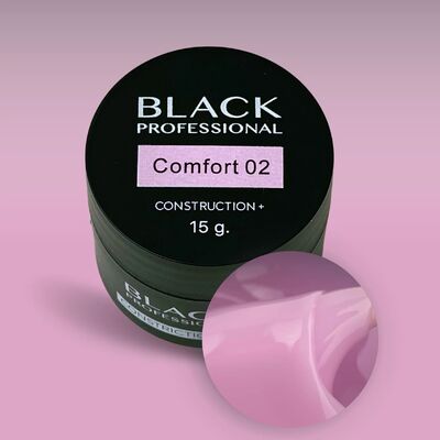 Black Professional Гель конструирующий Construction Comfort 02