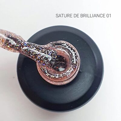 Black Professional База с кусочками фольги Sature De Brillance, 15 мл