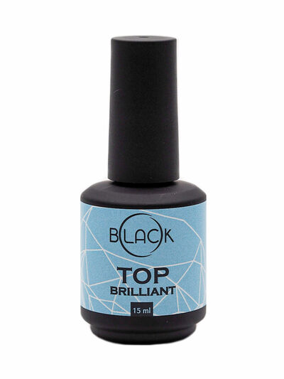 Black Professional Топ глянцевый без липкого слоя Brilliant