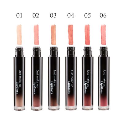 Just Make Up Блеск-мусс для губ устойчивый Lip Gloss, 5 мл