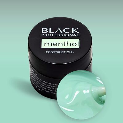 Black Professional Гель конструирующий Construction Menthol