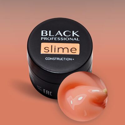 Black Professional Гель конструирующий Construction Slime