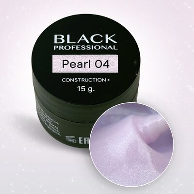Black Professional Гель конструирующий Construction Pearl 04