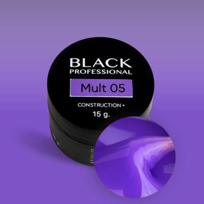 Black Professional Гель конструирующий Construction Mult 05