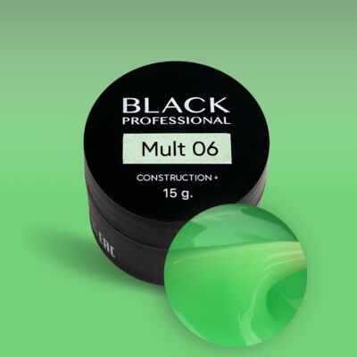 Black Professional Гель конструирующий Construction Mult 06