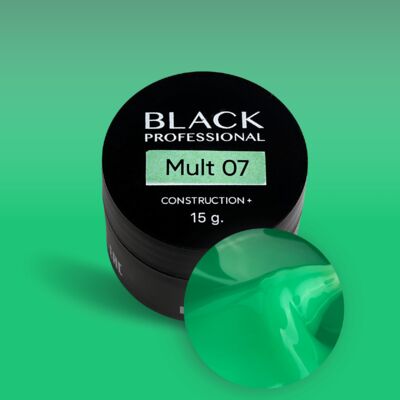 Black Professional Гель конструирующий Construction Mult 07