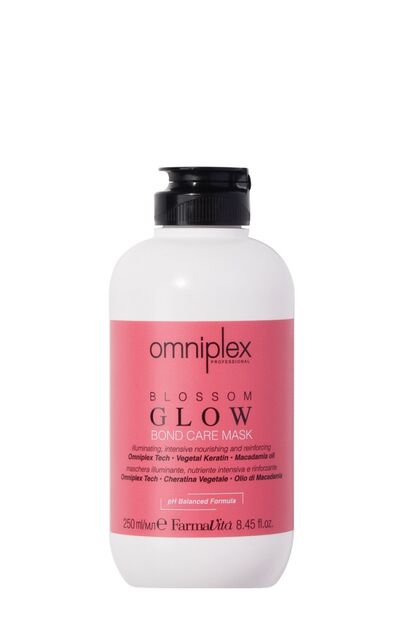 FarmaVita Маска восстанавливающая с растительным кератином и макадамии Blossom Glow Omniplex