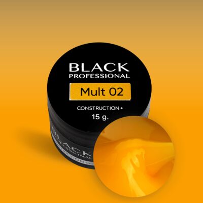 Black Professional Гель конструирующий Construction Mult 02