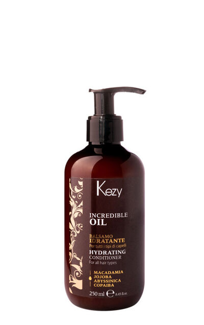 Kezy Кондиционер увлажняющий и разглаживающий для всех типов волос Incredible Oil