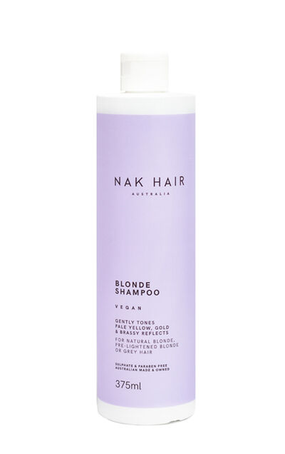 NAK Шампунь для нейтрализации желтизны светлых волос Blonde