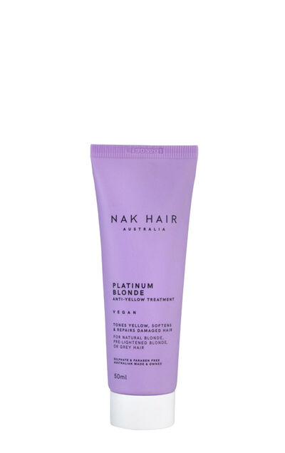 NAK Маска для блондинок Платиновый блонд — восстановление за 60 секунд Platinum Blonde