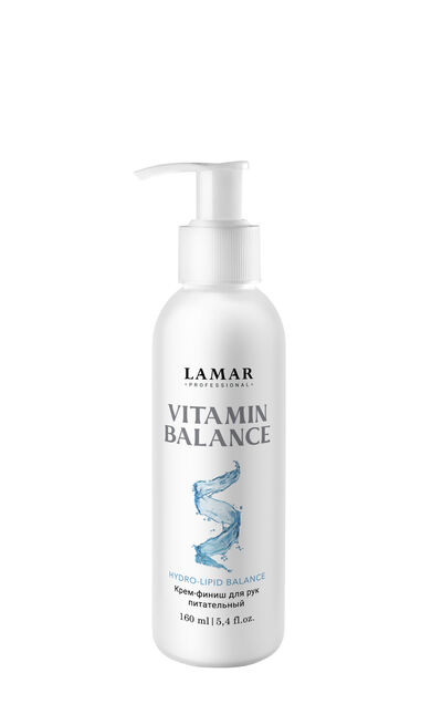 Lamar Professional Крем-финиш для рук питательный Vitamin Balance
