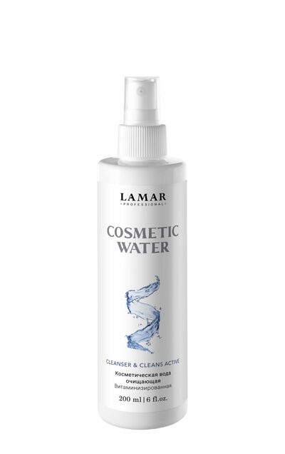 Lamar Professional Вода косметическая очищающая, витаминизированная Cosmetic Water