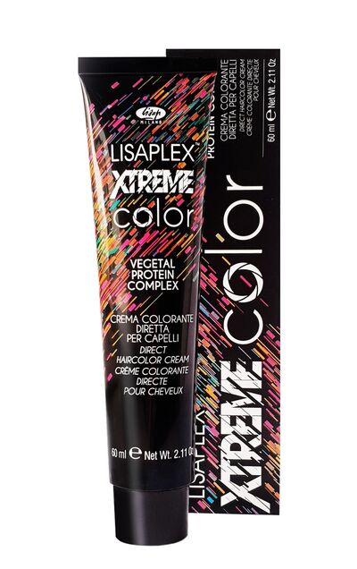 Lisap Краситель прямого действия с кислотным уровнем pH Lisaplex Xtreme Color, 60 мл