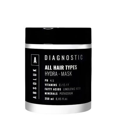 Absoluk Маска увлажняющая для всех типов волос All Hair Types Diagnostic