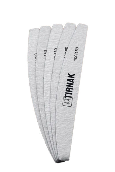 Tirnak Пилка полумесяц для ногтей, 100/180 грит