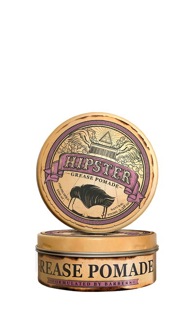 Hipster Бриолин сильной фиксации для укладки волос Grease Pomade