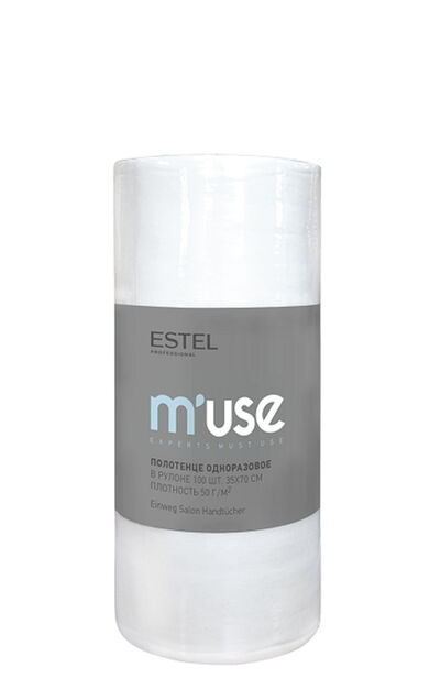 Estel Professional Полотенце одноразовое из спанлейс в рулоне Muse, 35x70 см