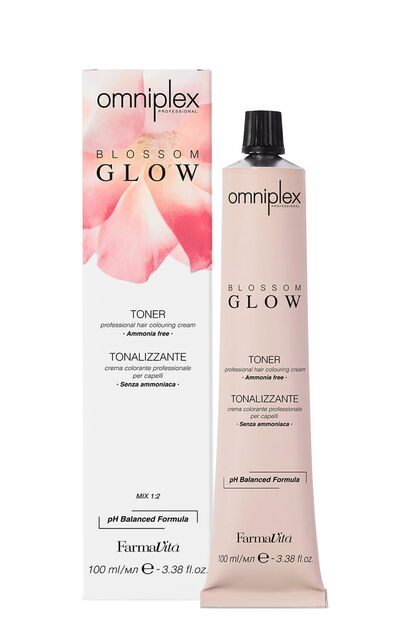 FarmaVita Тонер безаммиачный для окрашивания волос Blossom Glow Omniplex, 100 мл